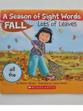 5/$15 Kids Book Lots of Leaves Season of Sight Words Fall All The Early Reader